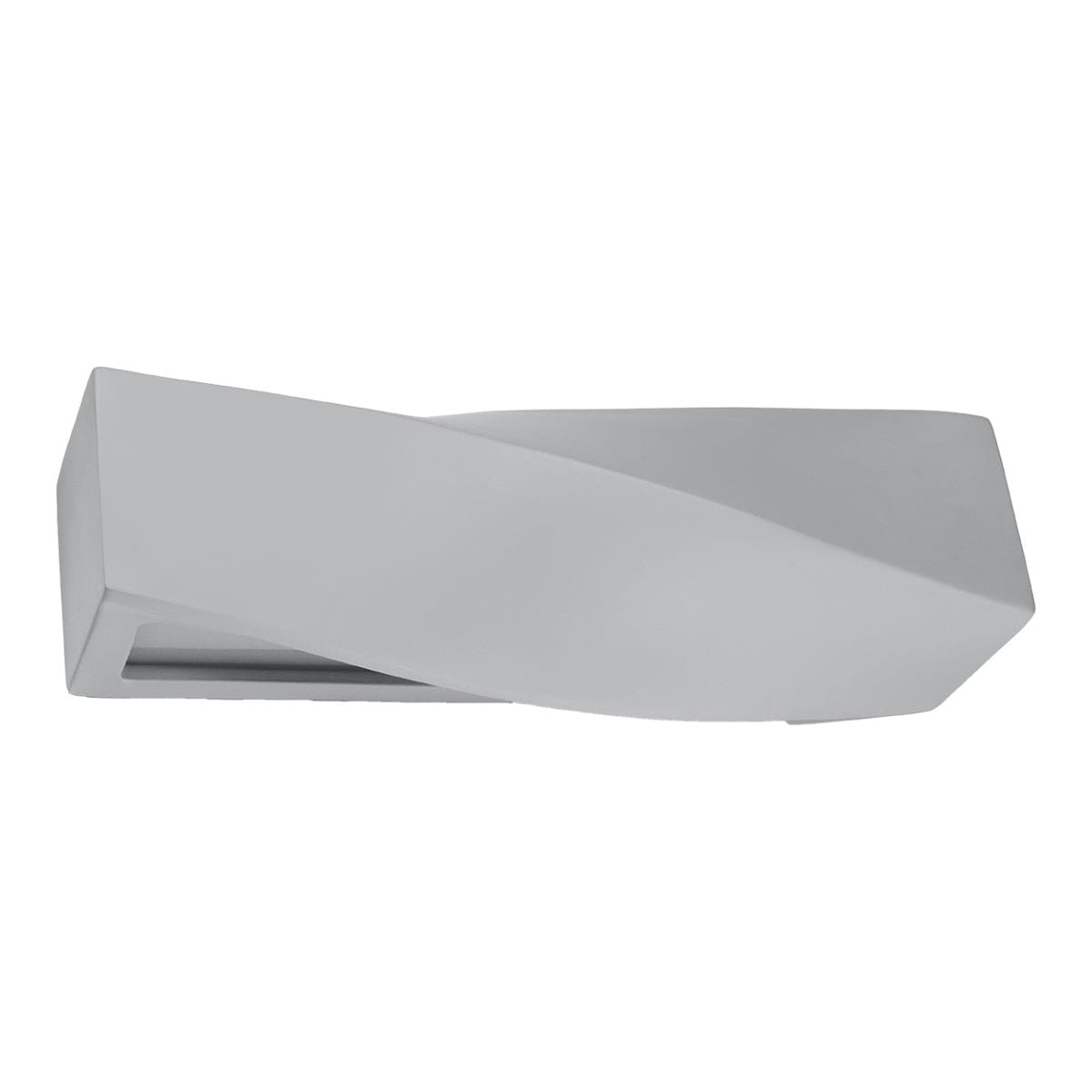 Contemporary Ceramic Wall Lamp SIGMA Grey