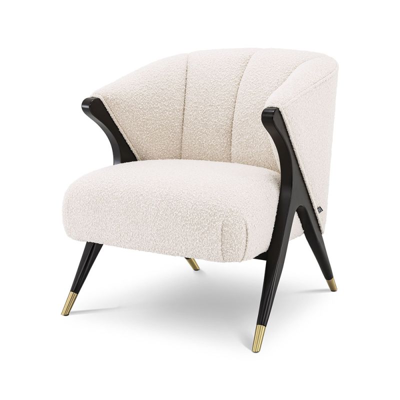 Pavone Armchair – Boucle Cream