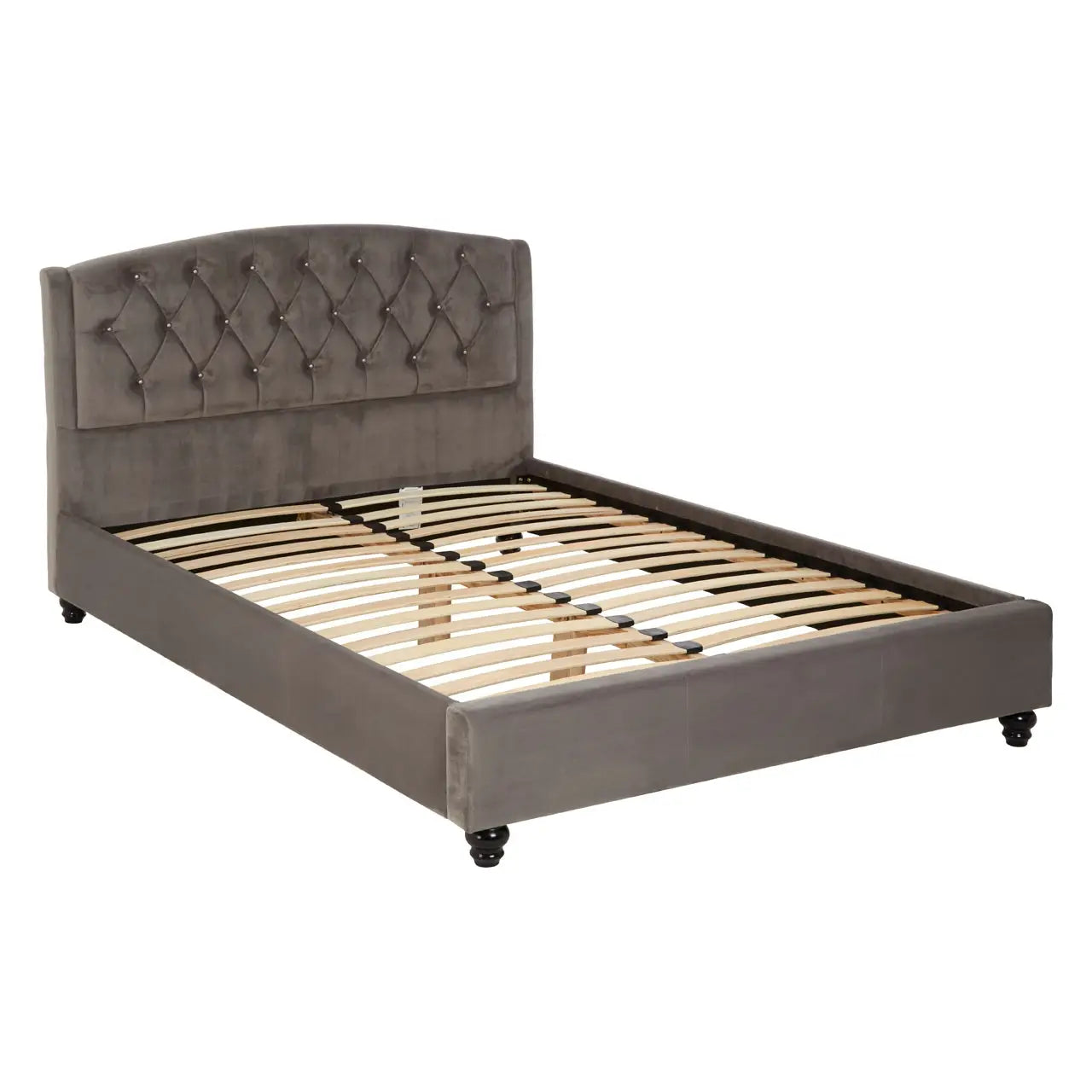 Josephine Steel Shade Double Bed