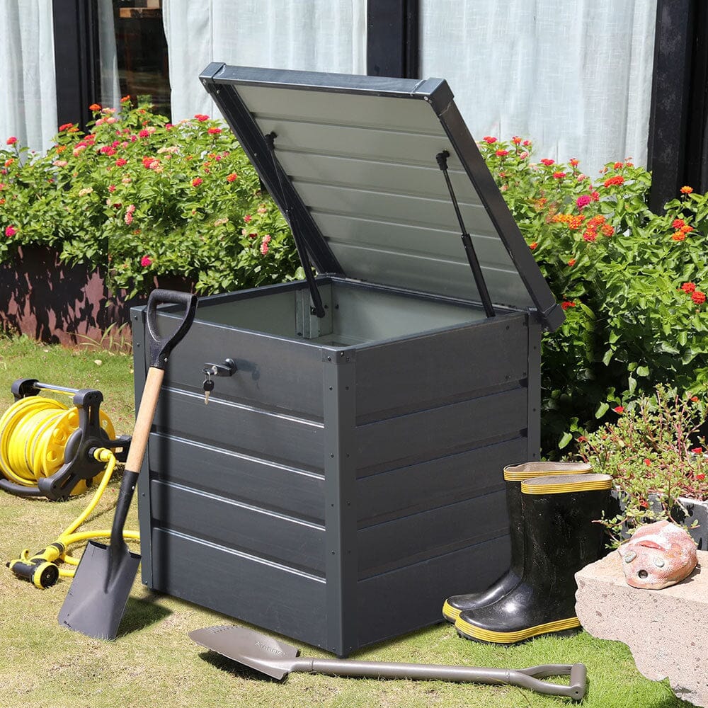 Garden Steel  Box 200/300L Patio Waterproof Storage Box