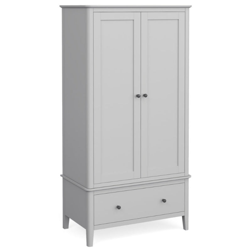 Stowe Silver Grey Double Wardrobe