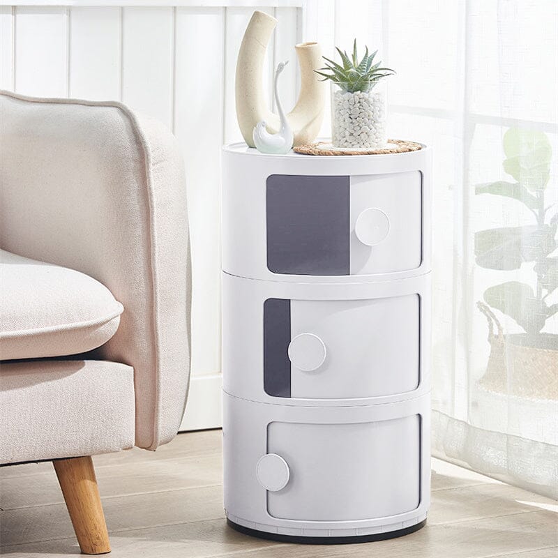 Componibili Round Storage Unit with 3 Elements