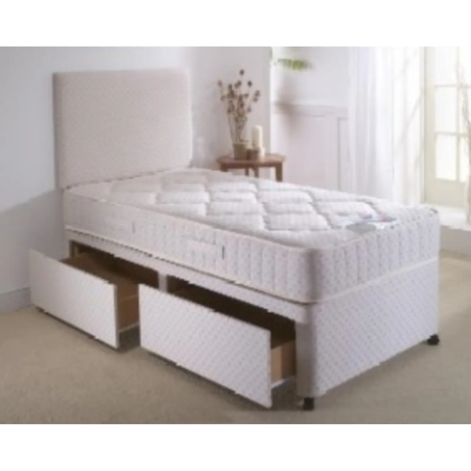 Flame Retardant Spring Contract Single Divan Sets