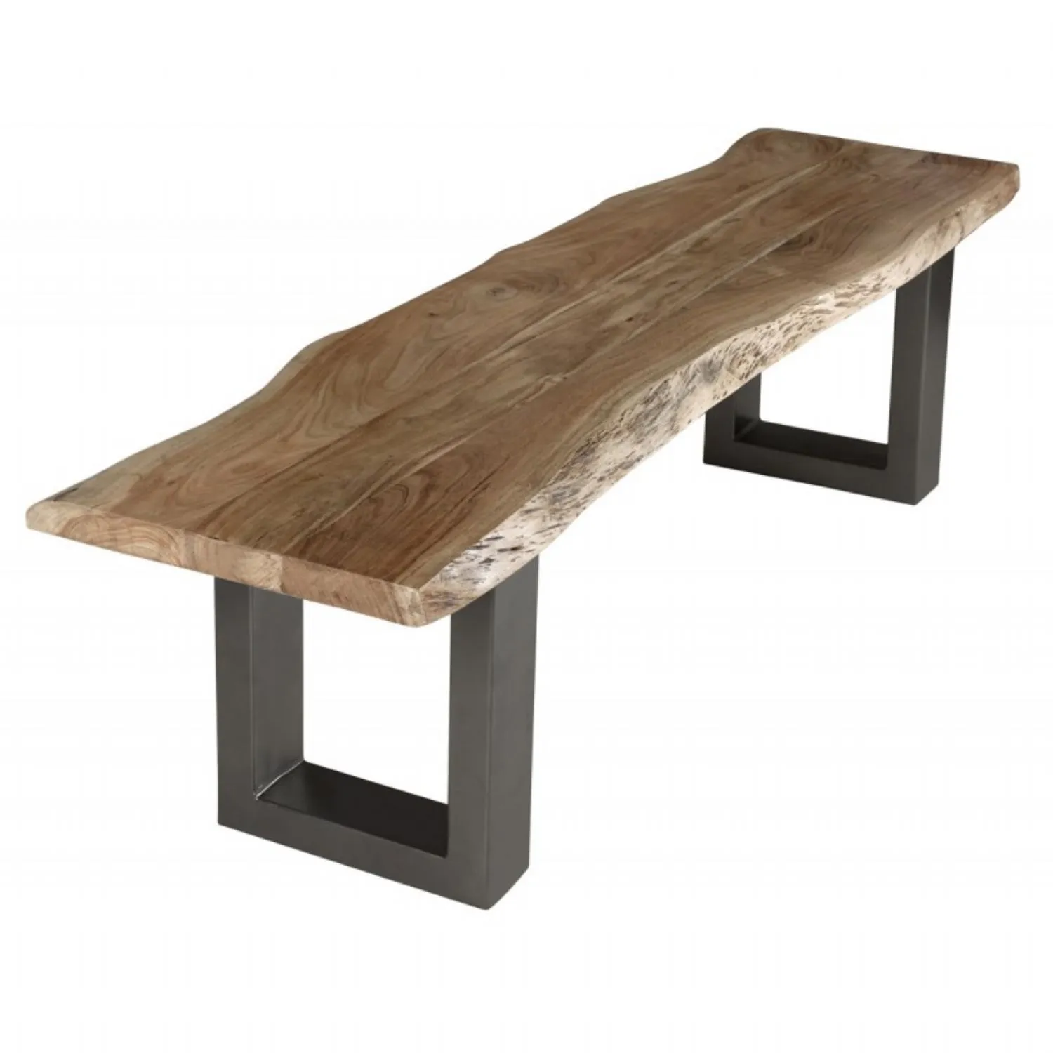 Baltic Industrial Solid Acacia 175cm Dining Bench