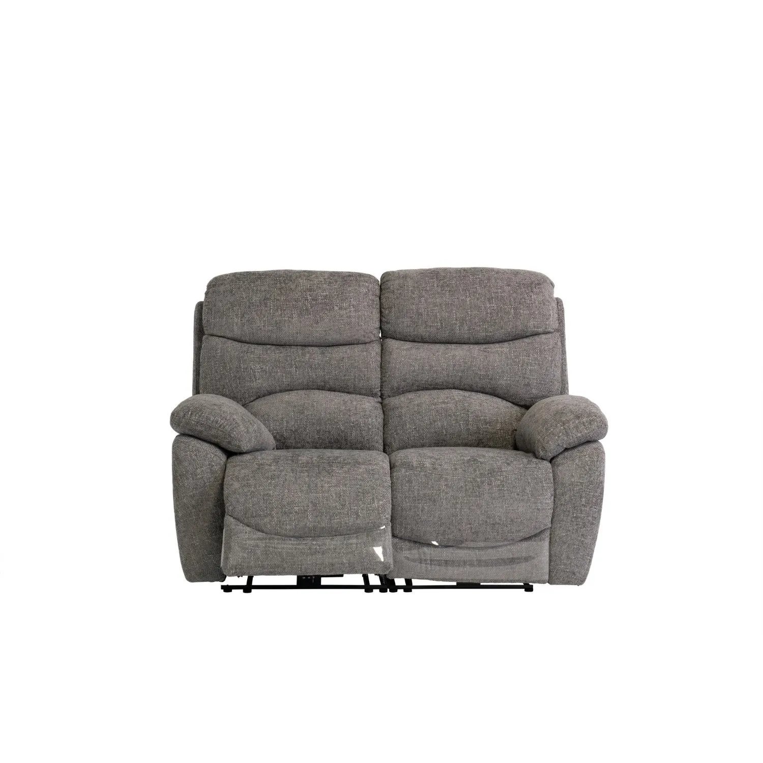 Ash Soft Fabric Electric 2 Seat Sofa