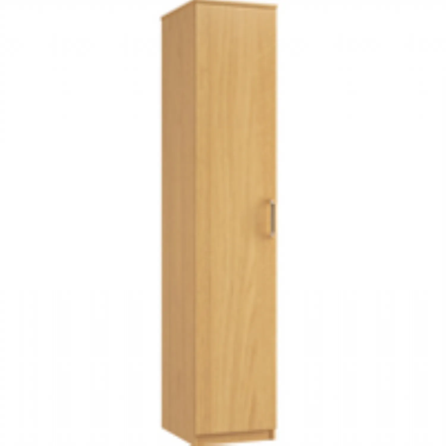 1 Door, Tall Single Wardrobe 195cm High, 6 Colour