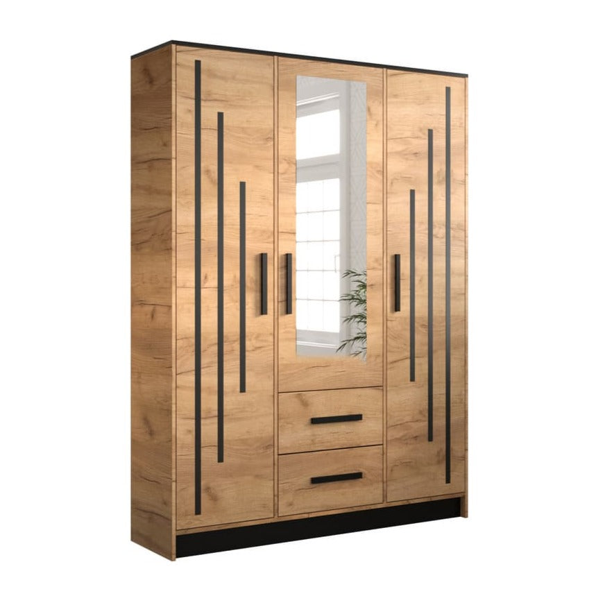 Malta IV Hinged Door Wardrobe 153cm