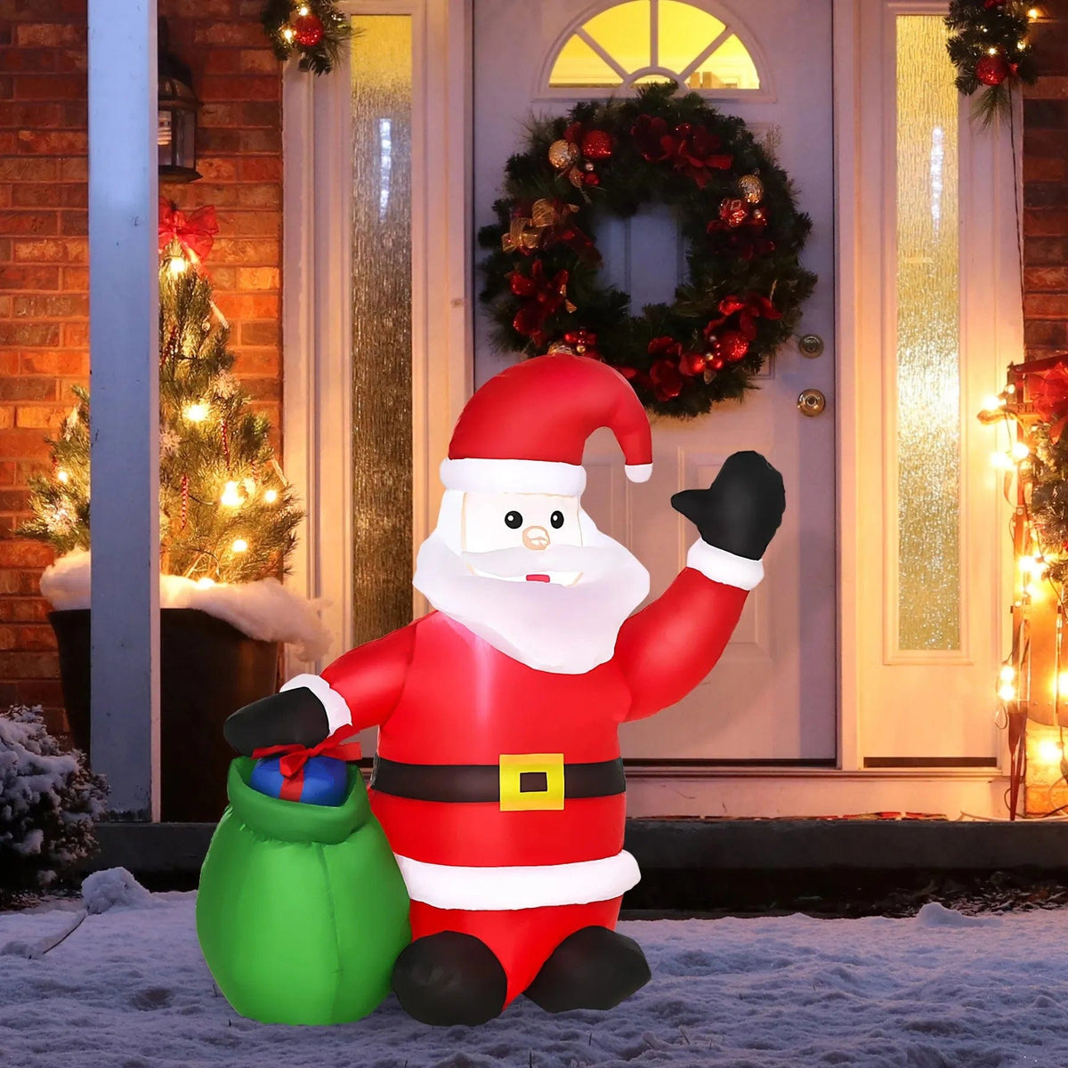 120cm Inflatable Christmas Santa Claus