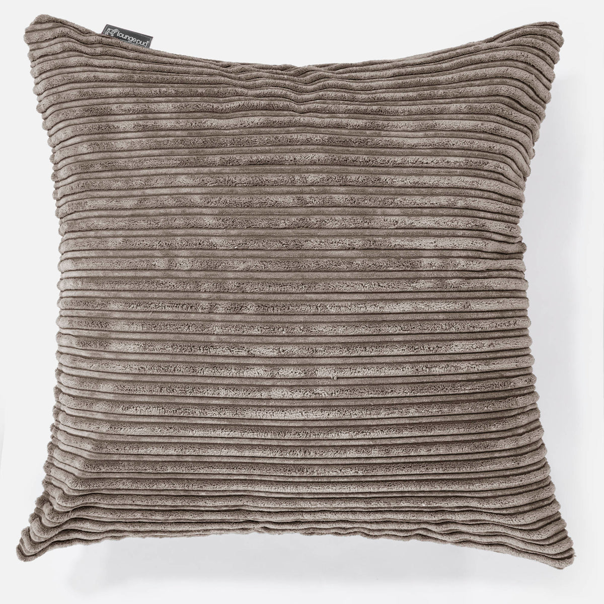 Extra Large Scatter Cushion Cover 70 x 70cm Cord Dovetail Grey