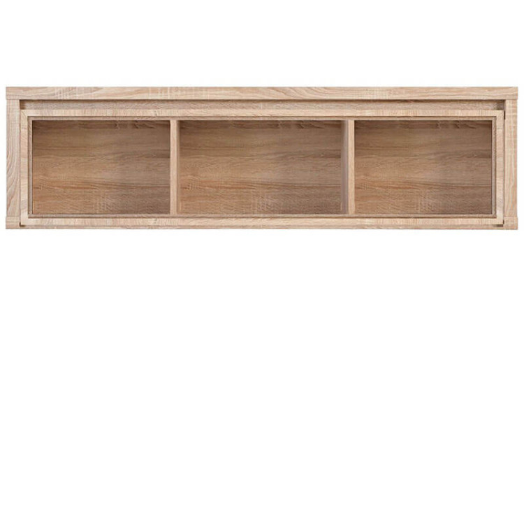 SFW1W/140 KASPIAN BRW (sonoma) Wall Glass-Fronted Cabinet