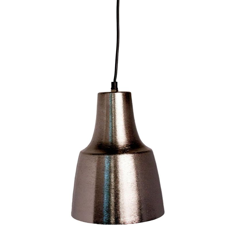 Brushed Aluminium Pendant – Silver – L