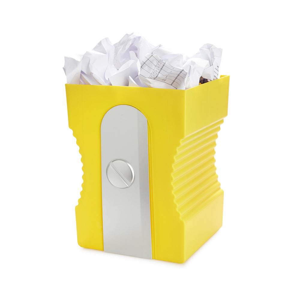 Yellow Sharpener Waste Bin